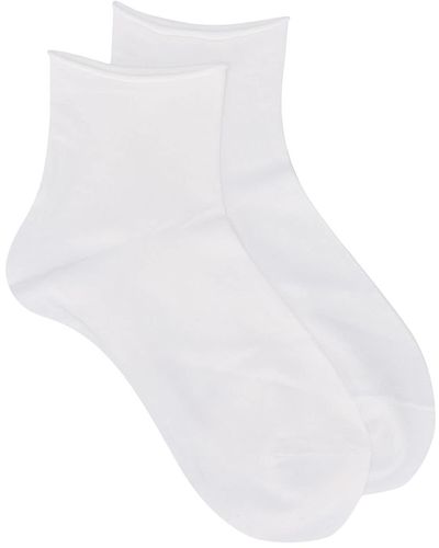 FALKE Touch Short Socks - White