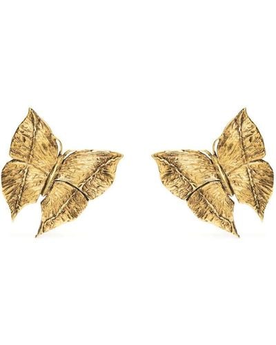 Goossens Harumi Butterfly Earrings - Metallic