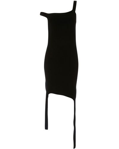 JW Anderson デコンストラクテッド ドレス - ブラック