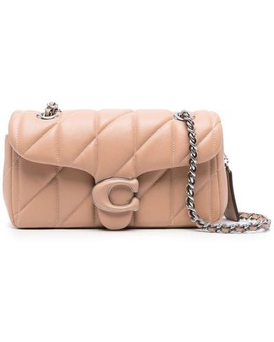 COACH Tabby 20 Quilted Shoulder Bag - Pink