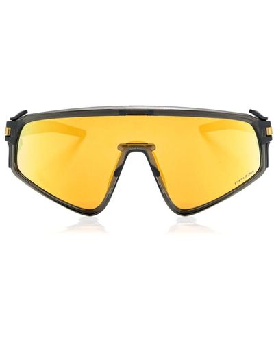 Oakley Latchtm Panel Shield-lens Sunglasses - Yellow