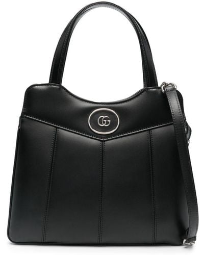 Gucci Kleine Handtasche mit GG - Schwarz