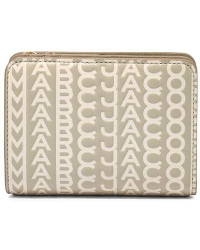 Marc Jacobs The Monogram Mini Compact Wallet - White