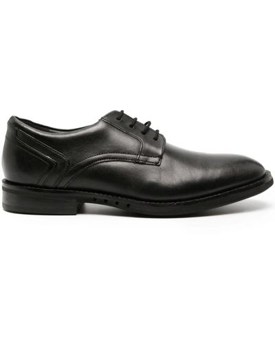 Clarks Un Hugh Lace-up Shoes - Black