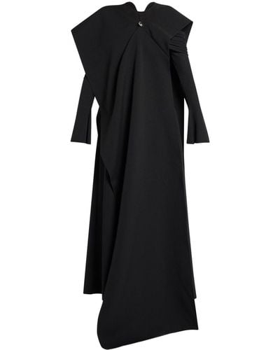 Chats by C.Dam Layered Jersey Dress - Black