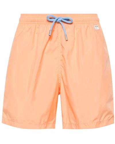Mc2 Saint Barth Lighting Pantone Swim Shorts - Orange
