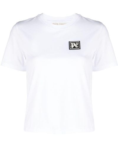 Palm Angels T-shirt Ski Club en coton - Blanc