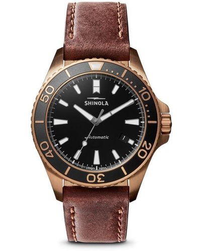 Shinola The Bronze Monster 43mm - Black