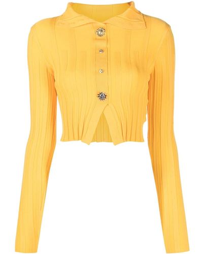 Jacquemus Le Cardigan Bando Knitted Cardigan - Yellow