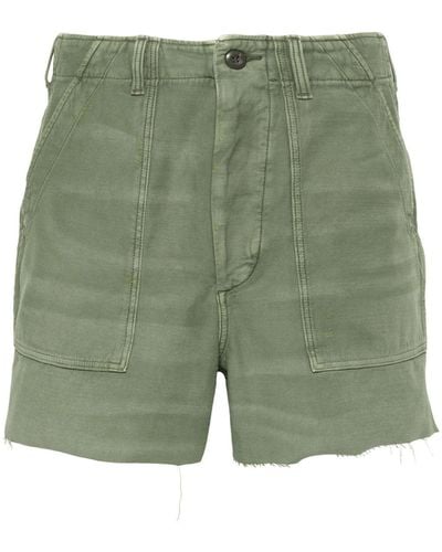 Polo Ralph Lauren Distress Cotton Shorts - Green