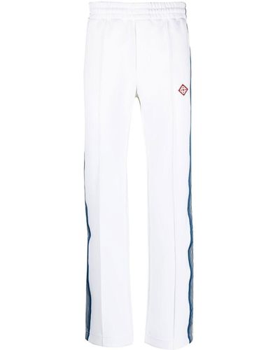 Casablancabrand Embroidered-logo Track Pants - White