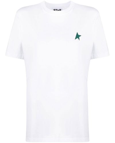 Golden Goose Logo-print Short-sleeved T-shirt - White