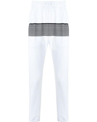 Amir Slama Striped track trousers - Bianco