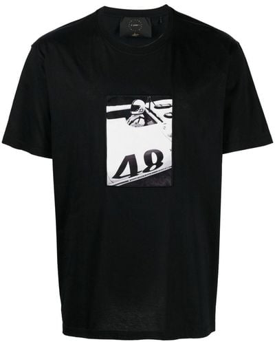 Limitato Camiseta con fotografía estampada - Negro