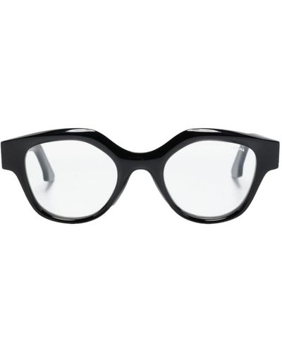 LAPIMA Vitoria オーバル眼鏡フレーム - ブラック