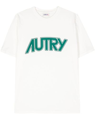 Autry T-shirt Met Logoprint - Blauw