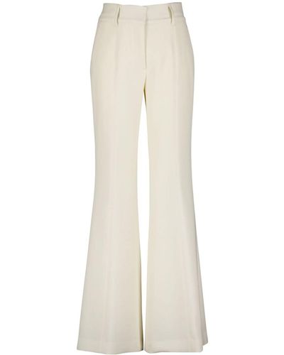 Gabriela Hearst Pantalones Rhein con pinzas - Blanco