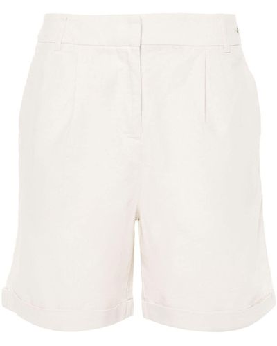 Barbour Darla Linen-blend Shorts - White