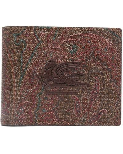Etro Pagaso 財布 - ブラウン