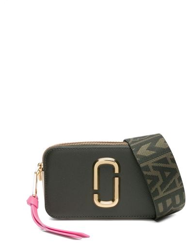 Marc Jacobs The Leather Snapshot Bag - Green