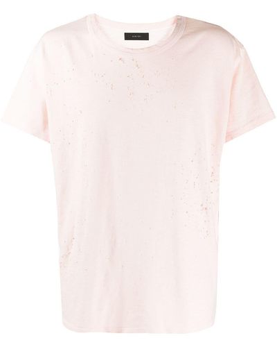 Amiri ロゴ Tシャツ - ピンク