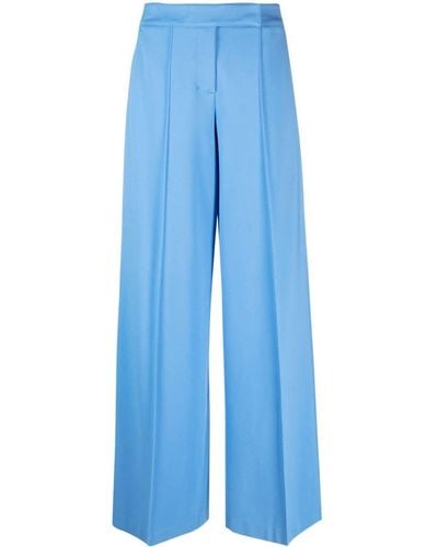 Dorothee Schumacher High-waisted Flared Trousers - Blue