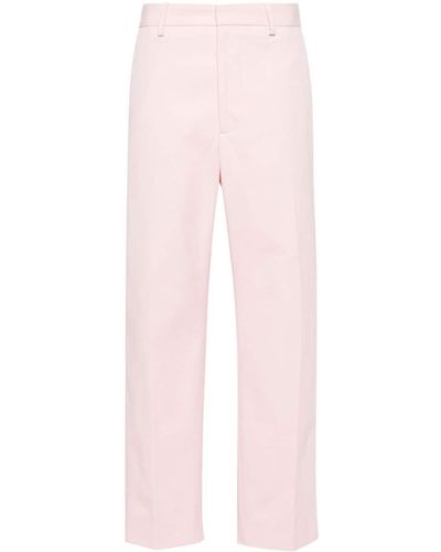 Acne Studios Broek Van Katoenmix - Roze