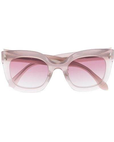 Isabel Marant Frosted-frame Sunglasses - Pink