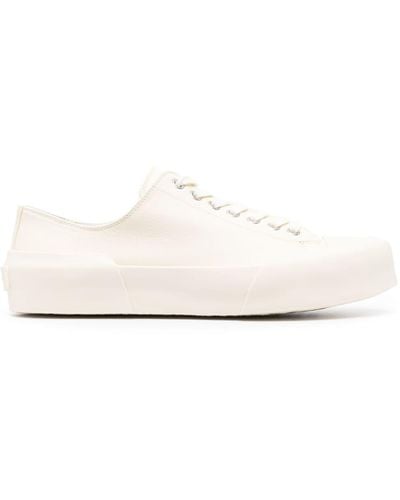 Jil Sander Lace-up Low-top Trainers - White
