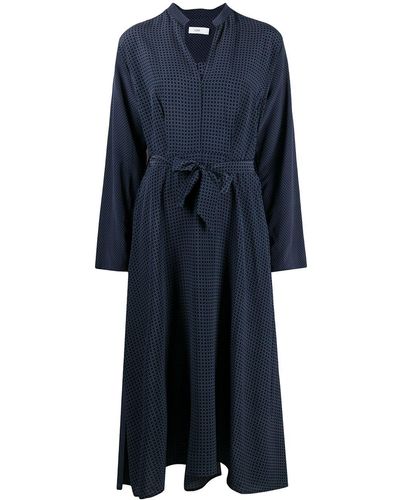 Closed プリント ドレス - ブルー