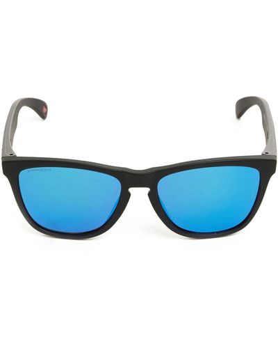 Oakley Eckige Frogskins Sonnenbrille - Blau