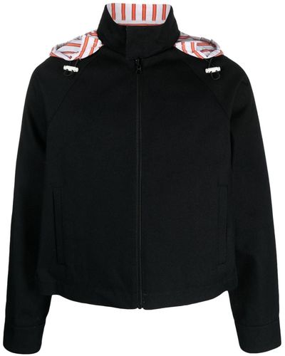 Sunnei Reversible Hooded Jacket - Black