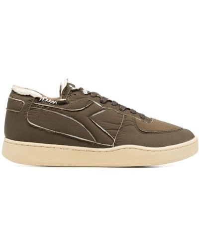 Diadora Mi Basket Row Cut Softech 3d Sneakers - Brown