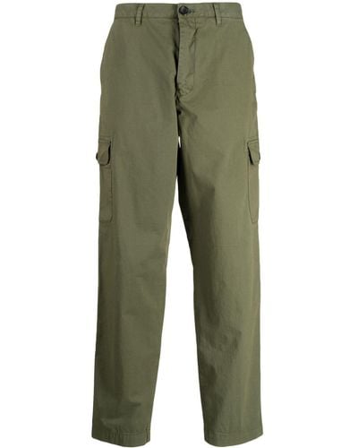 PS by Paul Smith Tapered Cargo Trousers - Green