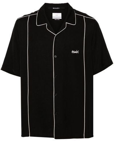 Ksubi Downtown Resort Button-up Shirt - Black