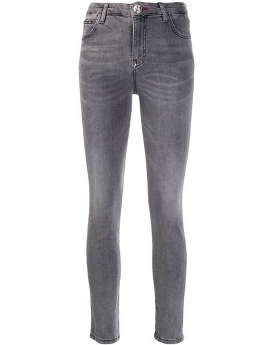 Philipp Plein Jeans slim Original - Grigio