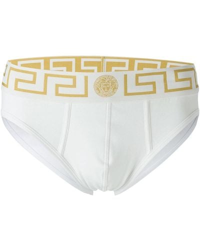 Versace Medusa Briefs - White