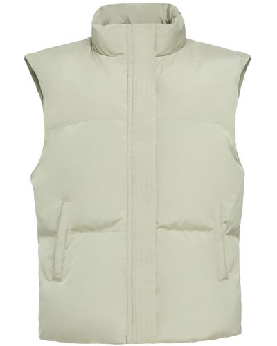 Unreal Fur Undercover Padded Gilet - Green