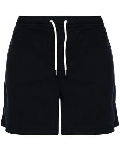 NN07 Gregor 1154 Elasticated-waistband Shorts - Black