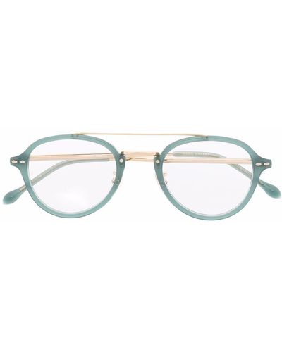 Isabel Marant Brille mit rundem Gestell - Grün