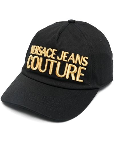 Versace Jeans Couture ヴェルサーチェ・ジーンズ・クチュール ロゴ キャップ - ブラック
