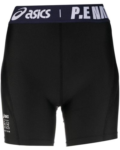 P.E Nation Culottes de ciclismo Sano de P.E. Nation x ASICS - Negro