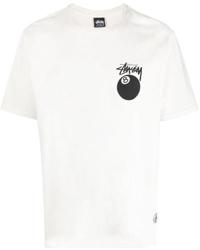 Stussy Test Strike Pigment Dyed T-shirt - White