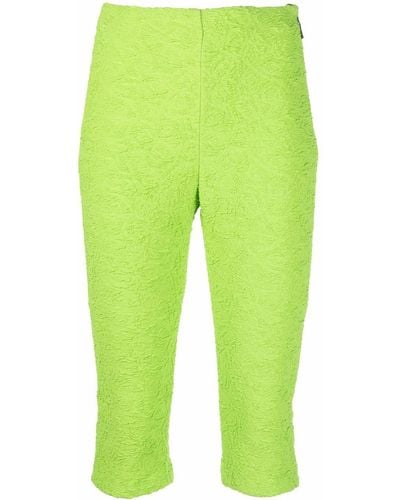 MSGM Cropped legging - Groen