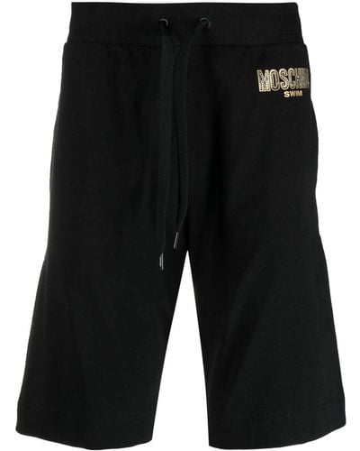 Moschino Beachwear Shorts - Black