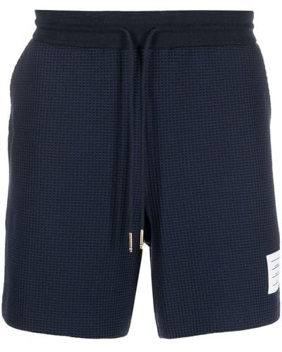 Thom Browne Shorts con coulisse - Blu
