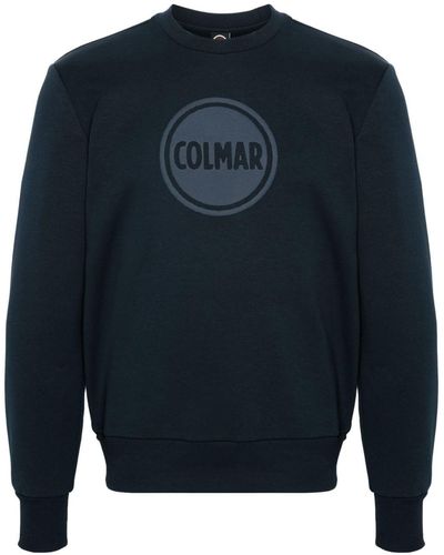 Colmar Raised Logo-detail Sweatshirt - Blue