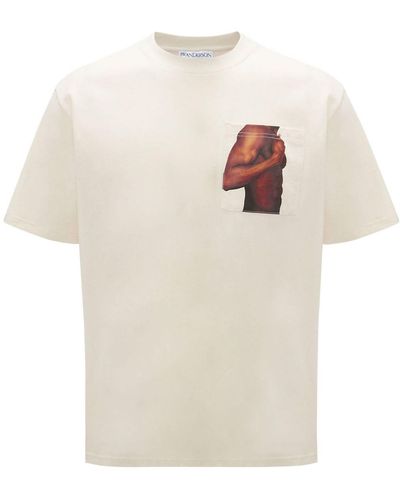 JW Anderson チェストポケット Tシャツ - ホワイト