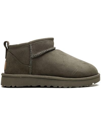 UGG Classic Mini Ii "moss Green" Ankle Boots - Brown