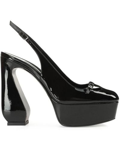 Sergio Rossi Pumps SR Rossi con cinturino posteriore 85mm - Nero